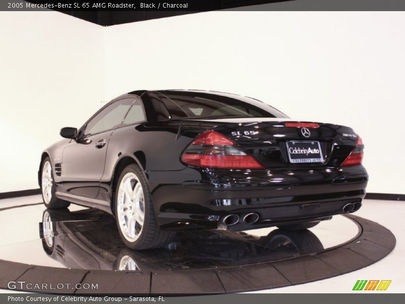 Black / Charcoal 2005 Mercedes-Benz SL 65 AMG Roadster