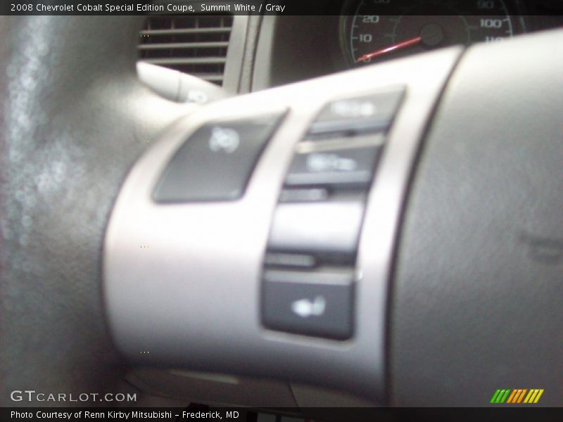 Summit White / Gray 2008 Chevrolet Cobalt Special Edition Coupe