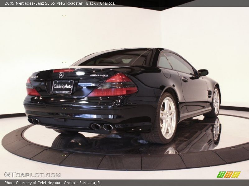 Black / Charcoal 2005 Mercedes-Benz SL 65 AMG Roadster