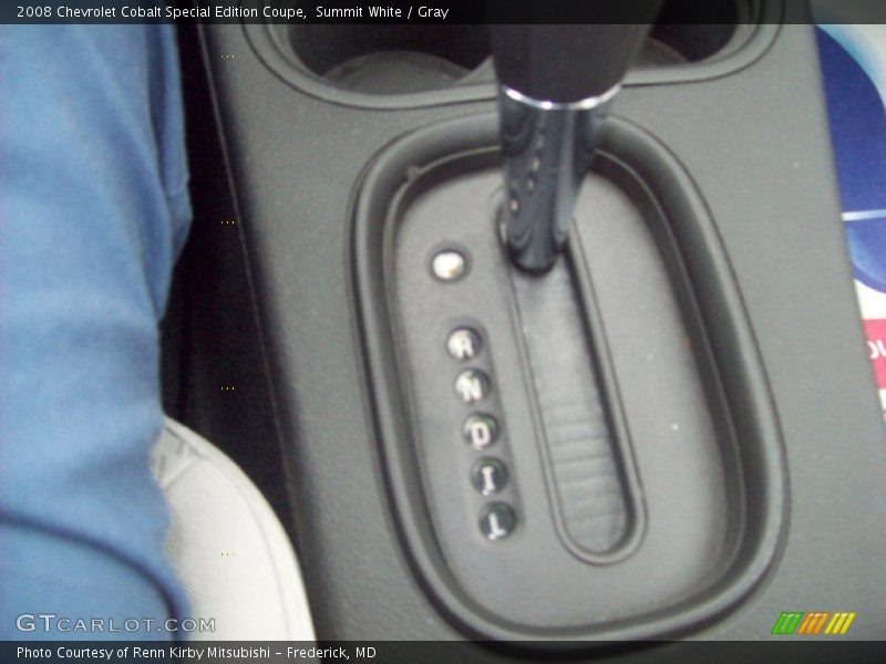 Summit White / Gray 2008 Chevrolet Cobalt Special Edition Coupe
