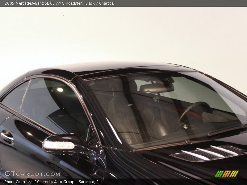 Black / Charcoal 2005 Mercedes-Benz SL 65 AMG Roadster