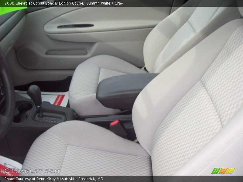 Summit White / Gray 2008 Chevrolet Cobalt Special Edition Coupe