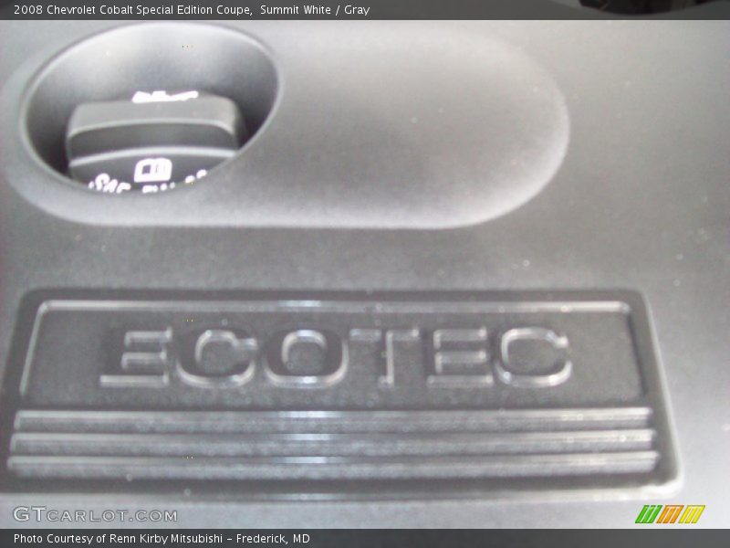 Summit White / Gray 2008 Chevrolet Cobalt Special Edition Coupe