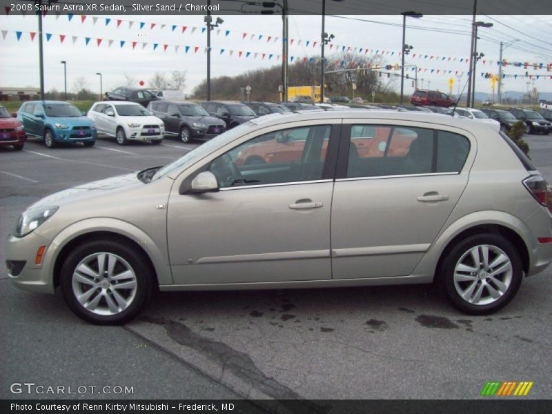 Silver Sand / Charcoal 2008 Saturn Astra XR Sedan
