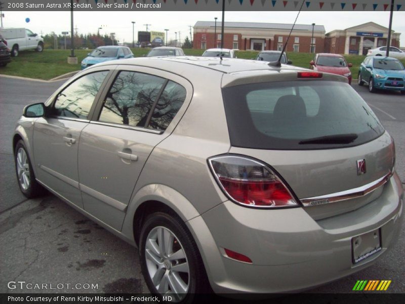 Silver Sand / Charcoal 2008 Saturn Astra XR Sedan