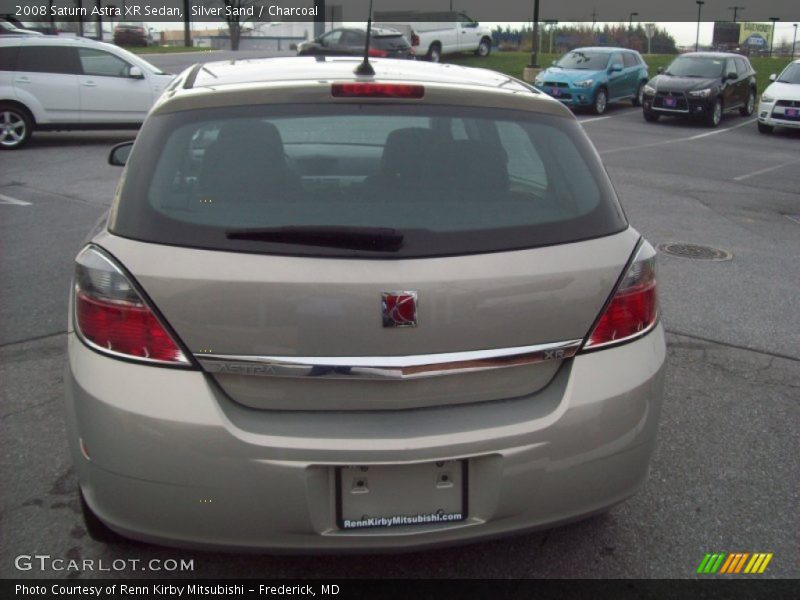 Silver Sand / Charcoal 2008 Saturn Astra XR Sedan