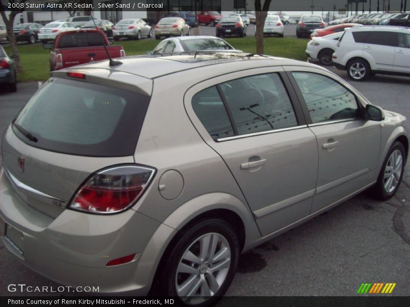 Silver Sand / Charcoal 2008 Saturn Astra XR Sedan