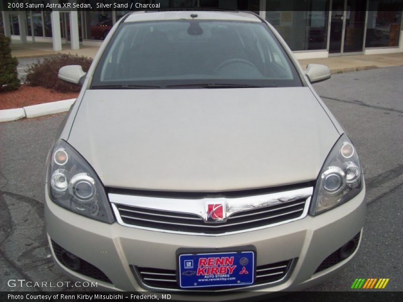 Silver Sand / Charcoal 2008 Saturn Astra XR Sedan