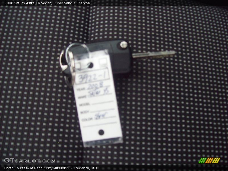 Silver Sand / Charcoal 2008 Saturn Astra XR Sedan
