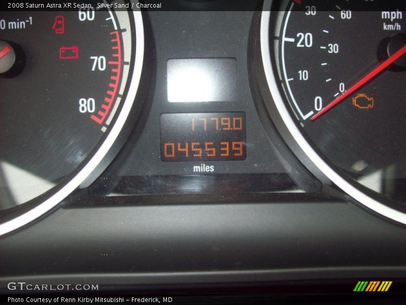 Silver Sand / Charcoal 2008 Saturn Astra XR Sedan