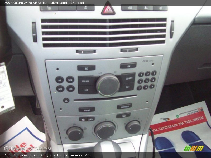 Silver Sand / Charcoal 2008 Saturn Astra XR Sedan