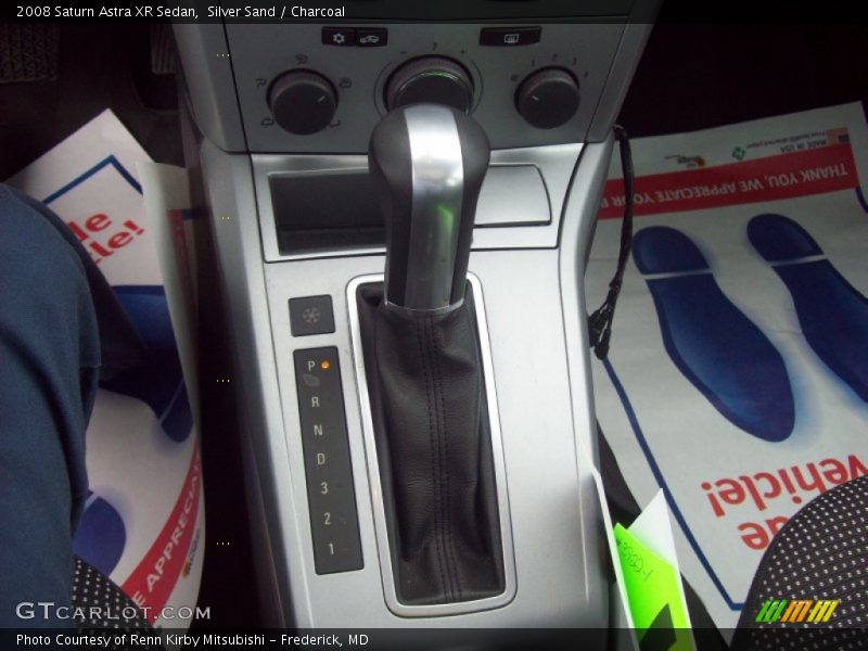 Silver Sand / Charcoal 2008 Saturn Astra XR Sedan
