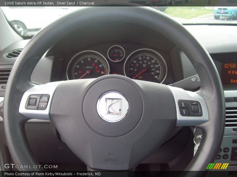 Silver Sand / Charcoal 2008 Saturn Astra XR Sedan