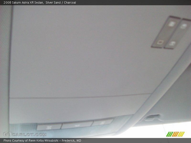 Silver Sand / Charcoal 2008 Saturn Astra XR Sedan