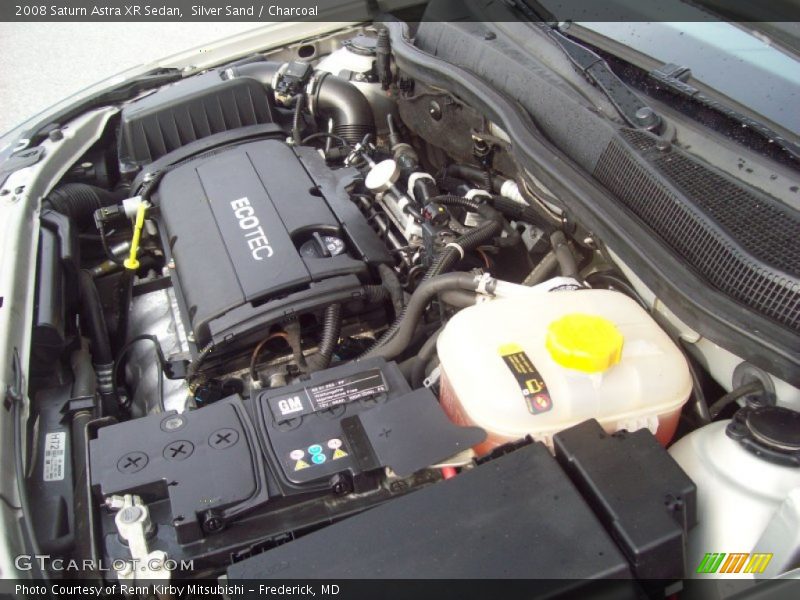 Silver Sand / Charcoal 2008 Saturn Astra XR Sedan