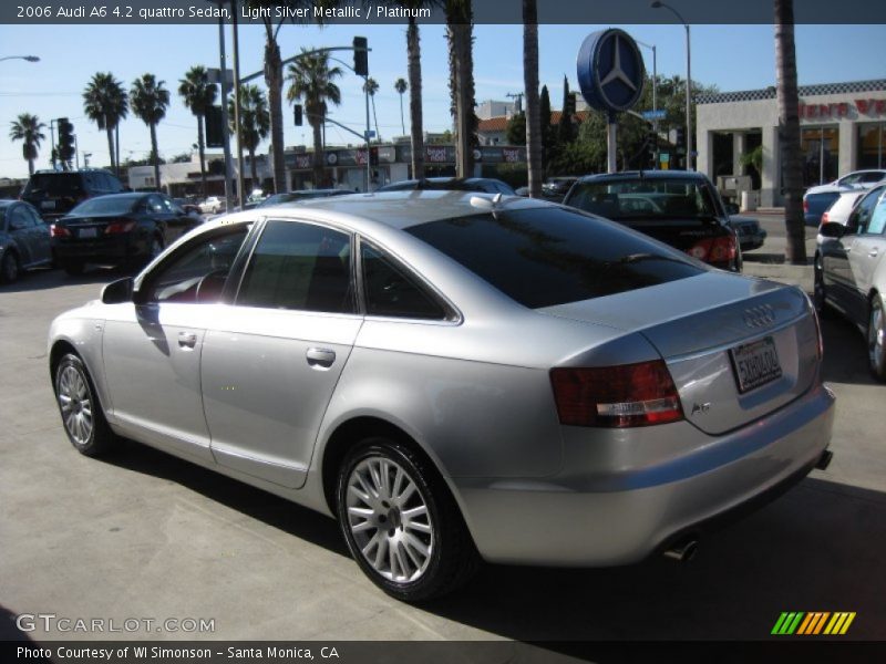 Light Silver Metallic / Platinum 2006 Audi A6 4.2 quattro Sedan