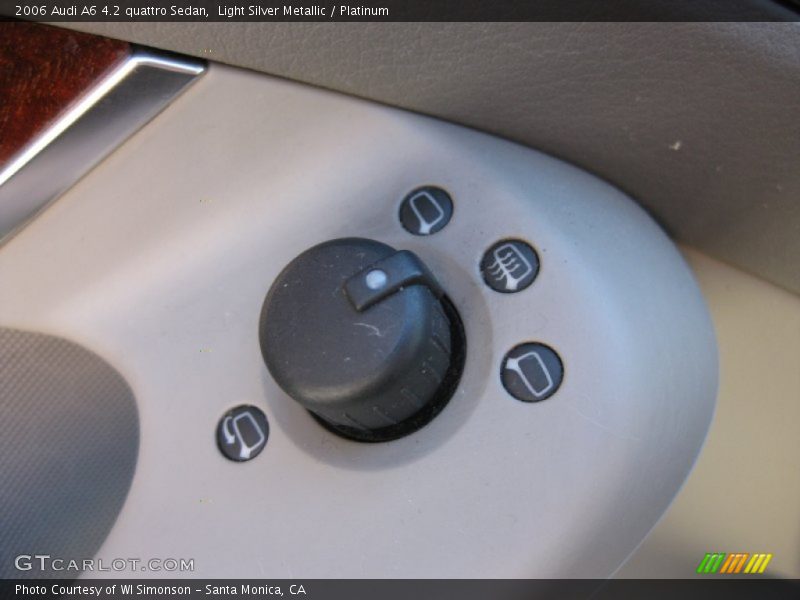 Light Silver Metallic / Platinum 2006 Audi A6 4.2 quattro Sedan