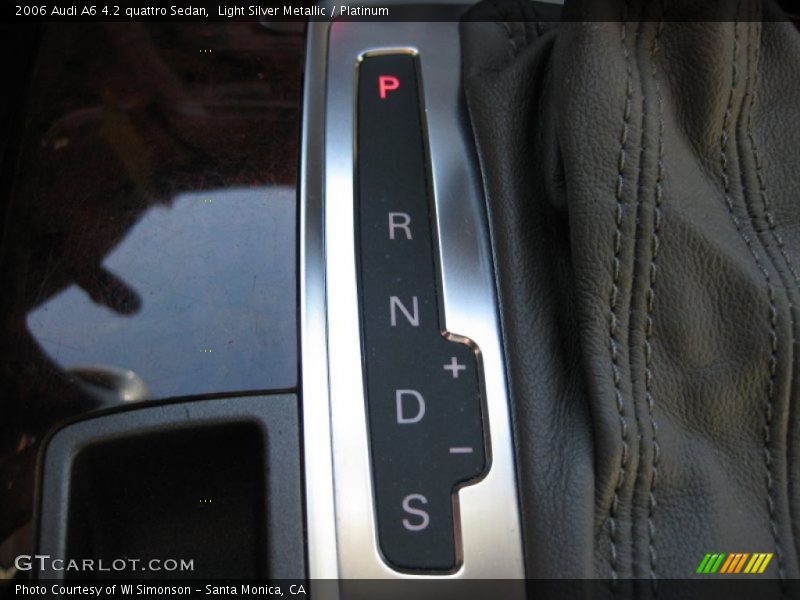 Light Silver Metallic / Platinum 2006 Audi A6 4.2 quattro Sedan