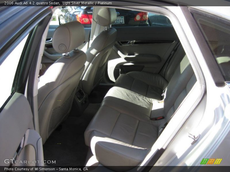 Light Silver Metallic / Platinum 2006 Audi A6 4.2 quattro Sedan