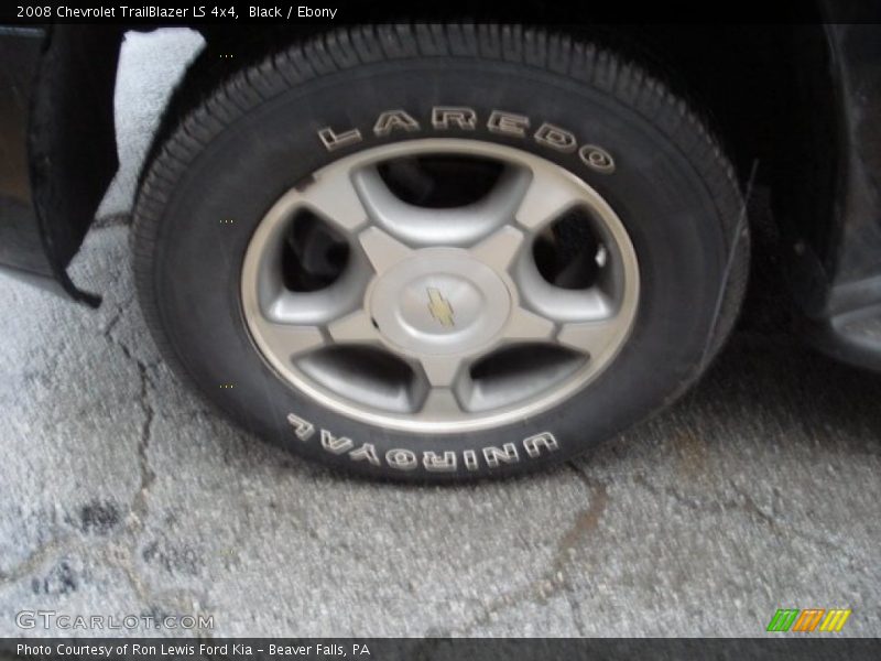 Black / Ebony 2008 Chevrolet TrailBlazer LS 4x4