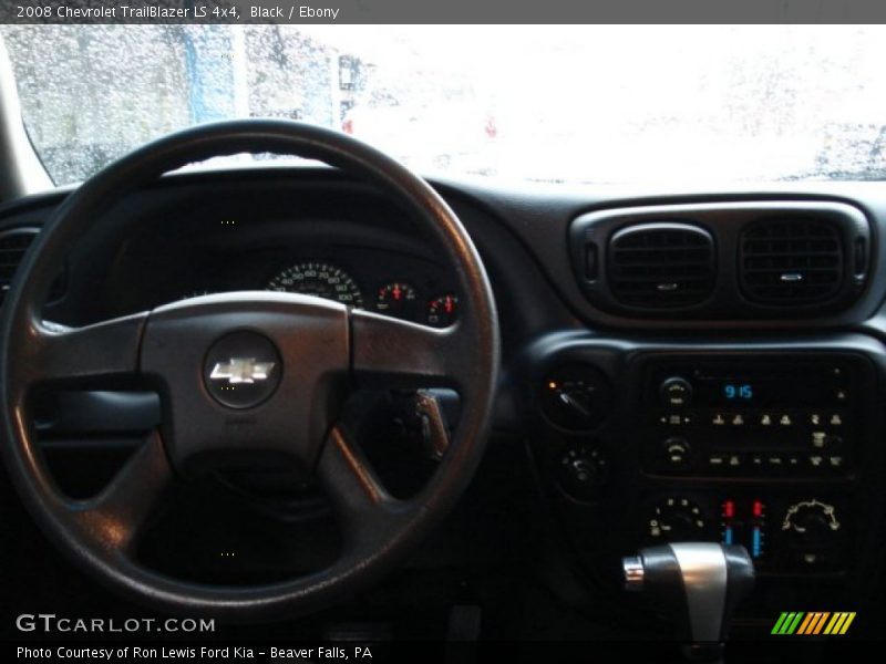Black / Ebony 2008 Chevrolet TrailBlazer LS 4x4