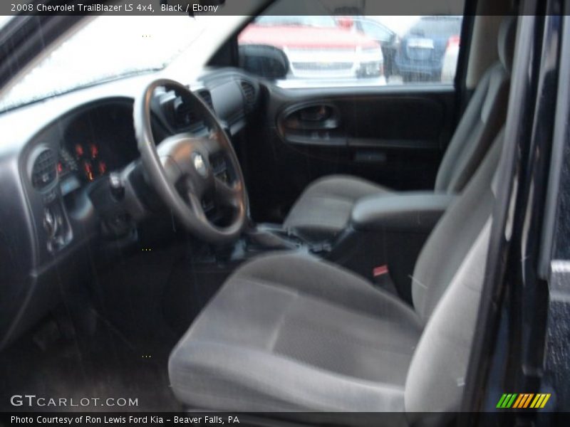 Black / Ebony 2008 Chevrolet TrailBlazer LS 4x4