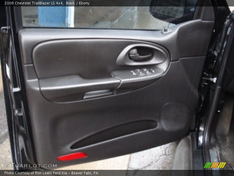 Black / Ebony 2008 Chevrolet TrailBlazer LS 4x4