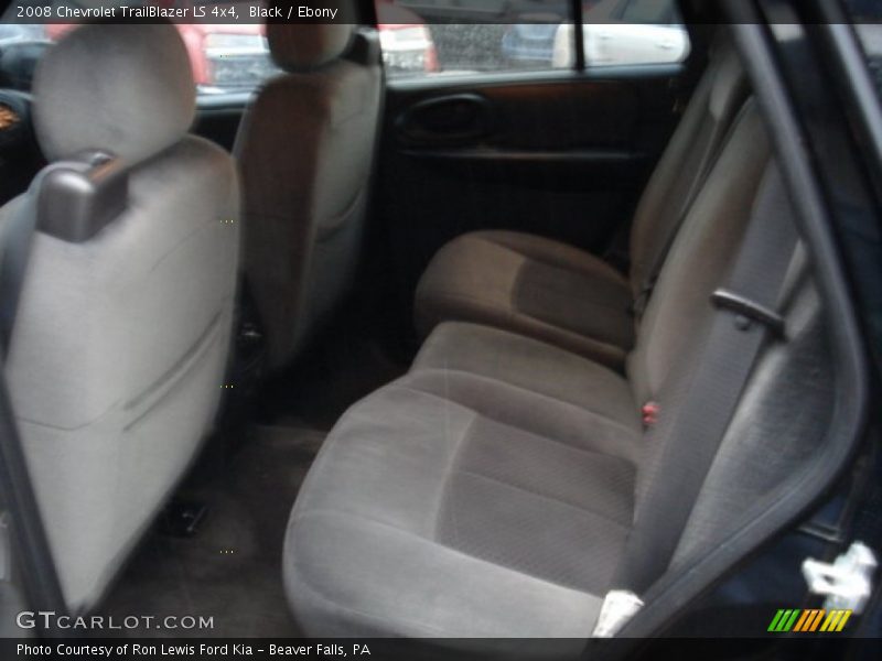 Black / Ebony 2008 Chevrolet TrailBlazer LS 4x4