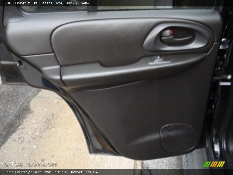 Black / Ebony 2008 Chevrolet TrailBlazer LS 4x4