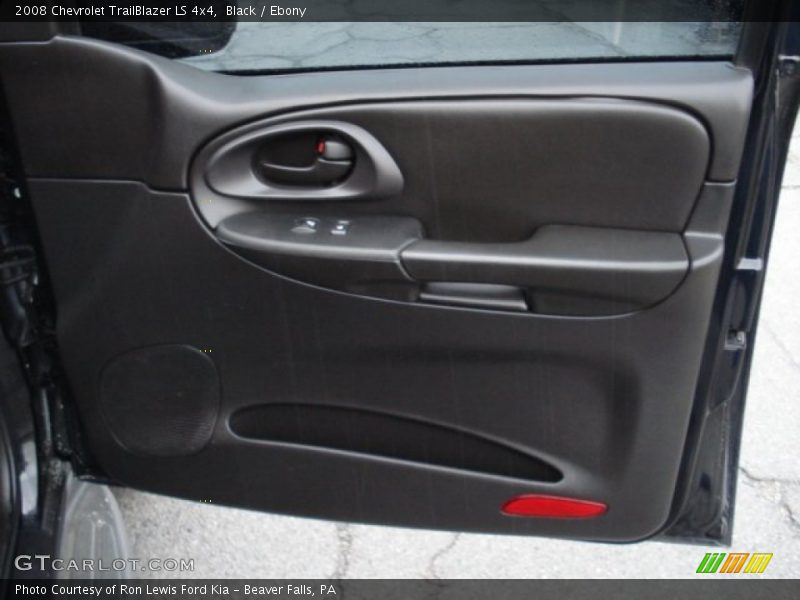 Black / Ebony 2008 Chevrolet TrailBlazer LS 4x4