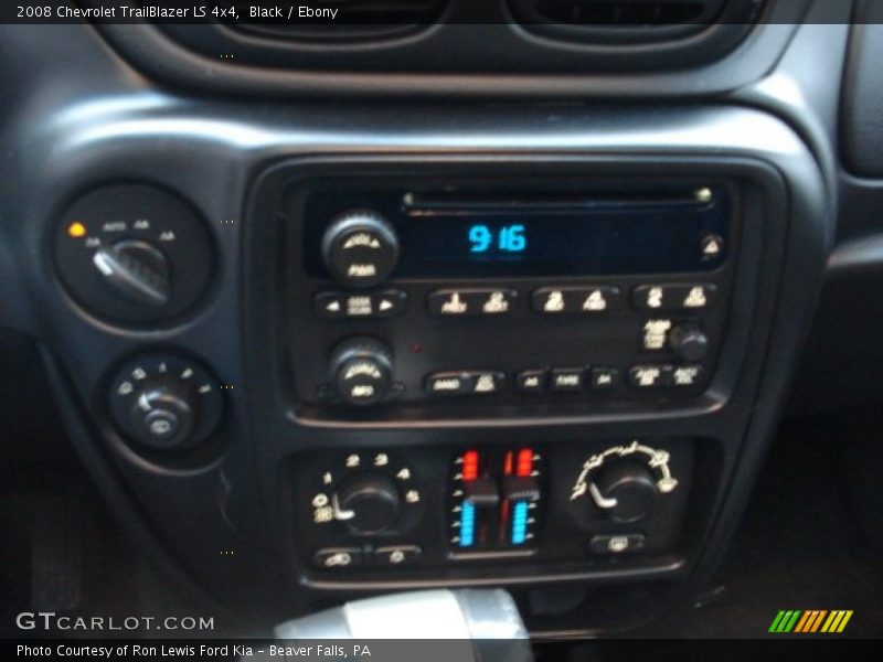 Black / Ebony 2008 Chevrolet TrailBlazer LS 4x4