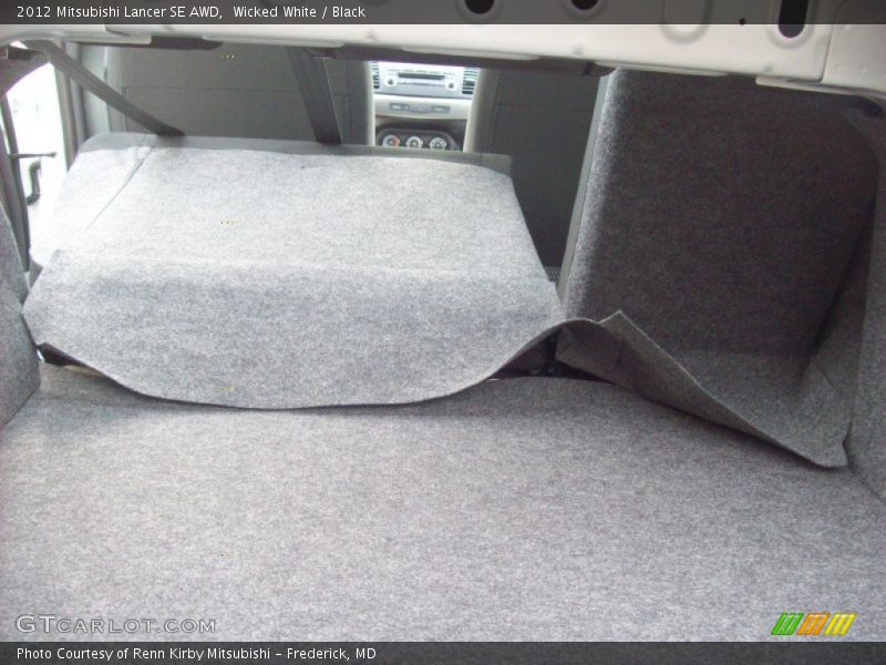 Wicked White / Black 2012 Mitsubishi Lancer SE AWD