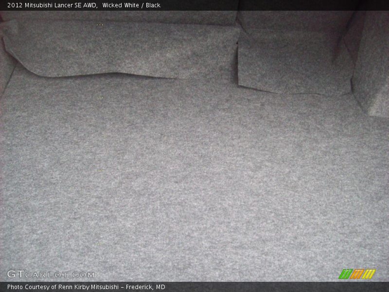 Wicked White / Black 2012 Mitsubishi Lancer SE AWD