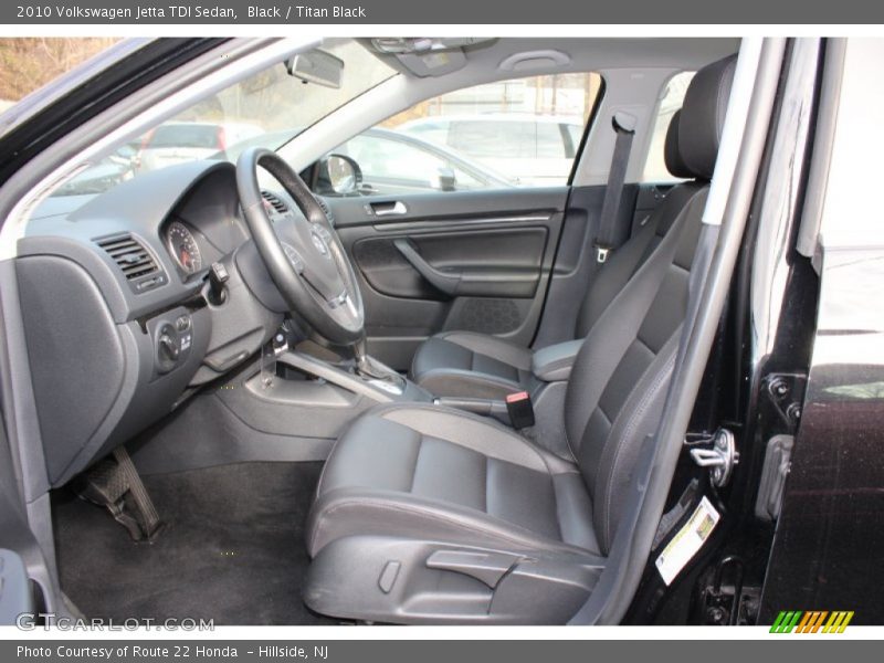 Black / Titan Black 2010 Volkswagen Jetta TDI Sedan