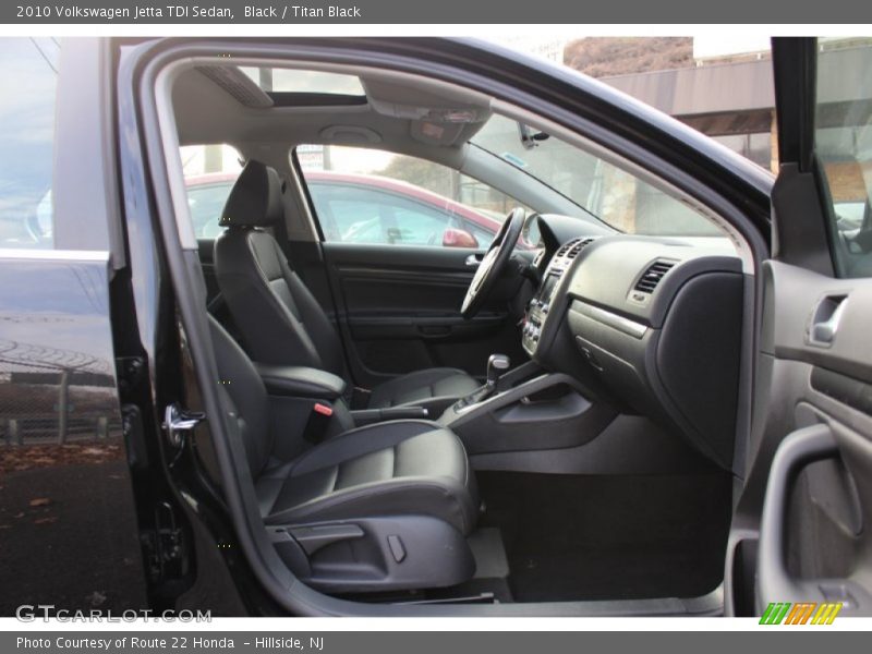 Black / Titan Black 2010 Volkswagen Jetta TDI Sedan