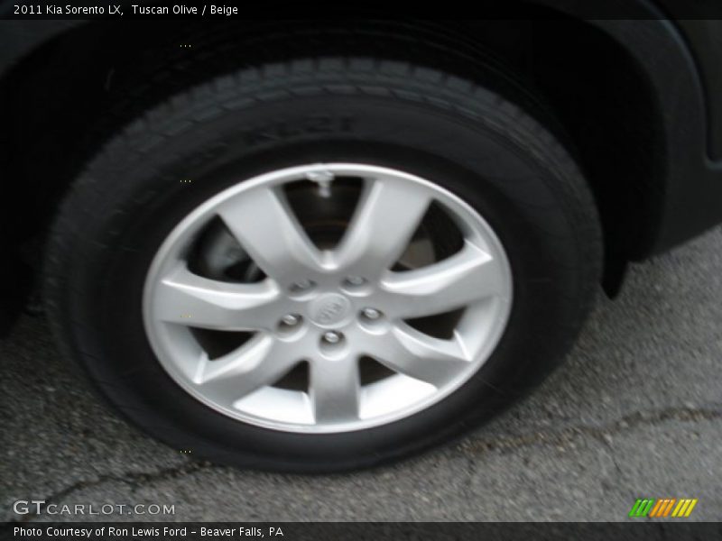 Tuscan Olive / Beige 2011 Kia Sorento LX