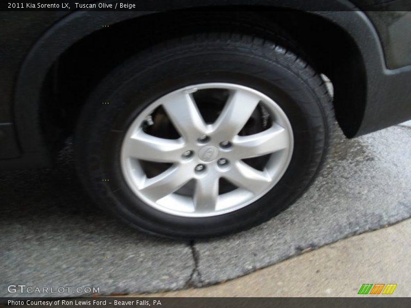 Tuscan Olive / Beige 2011 Kia Sorento LX