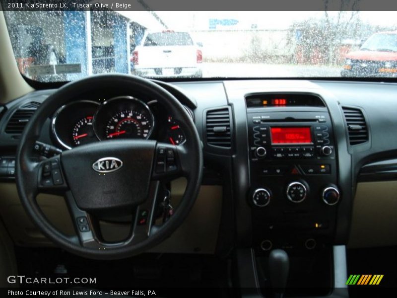 Tuscan Olive / Beige 2011 Kia Sorento LX