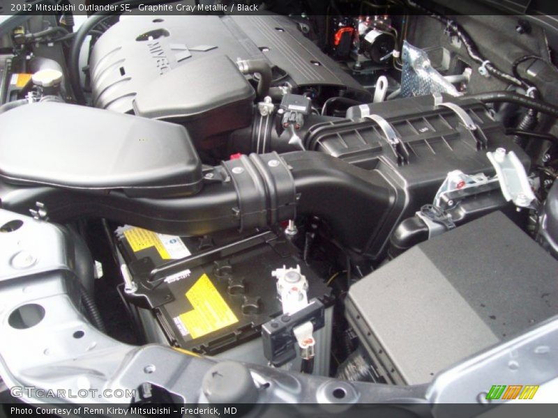  2012 Outlander SE Engine - 2.4 Liter DOHC 16-Valve MIVEC 4 Cylinder