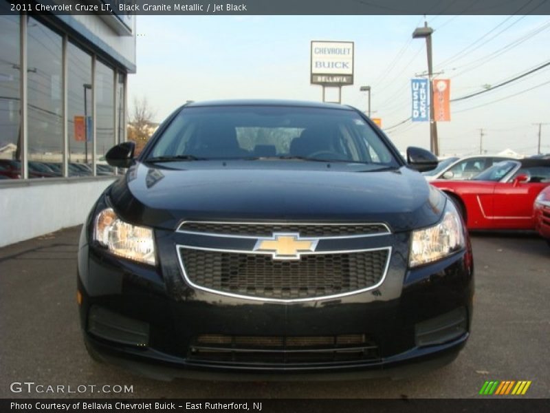 Black Granite Metallic / Jet Black 2011 Chevrolet Cruze LT