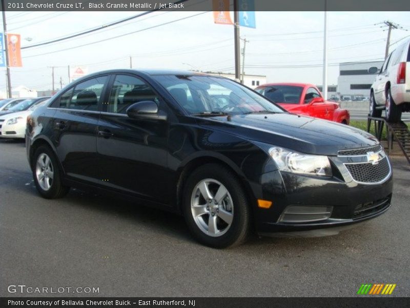 Black Granite Metallic / Jet Black 2011 Chevrolet Cruze LT