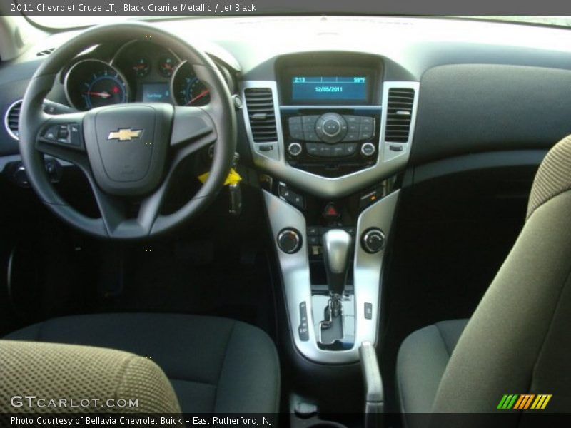 Black Granite Metallic / Jet Black 2011 Chevrolet Cruze LT