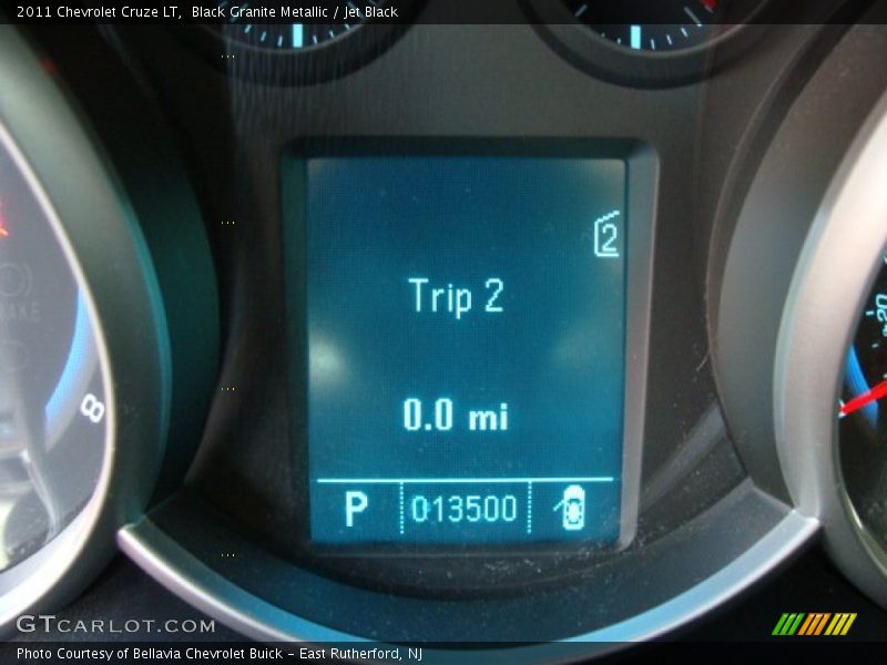 Black Granite Metallic / Jet Black 2011 Chevrolet Cruze LT