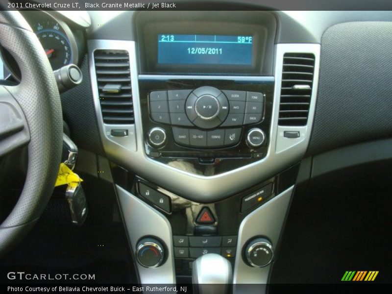 Black Granite Metallic / Jet Black 2011 Chevrolet Cruze LT
