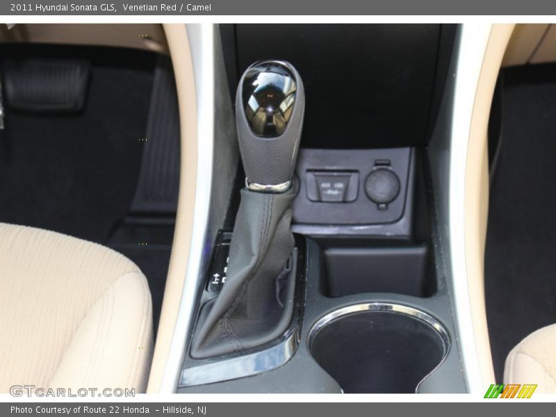 Venetian Red / Camel 2011 Hyundai Sonata GLS