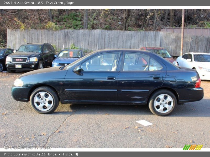 Envy Green / Sage 2004 Nissan Sentra 1.8 S