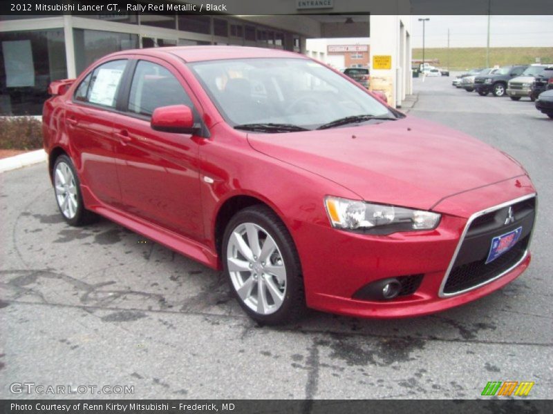 Front 3/4 View of 2012 Lancer GT