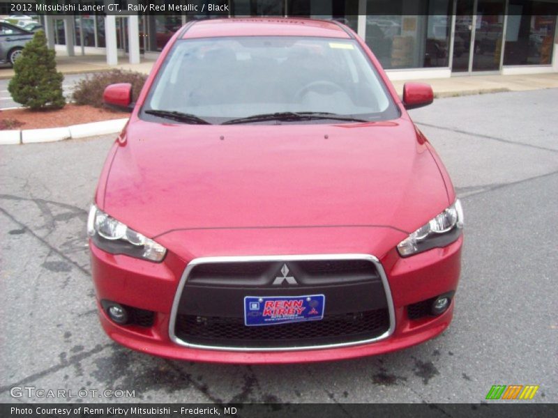 Rally Red Metallic / Black 2012 Mitsubishi Lancer GT