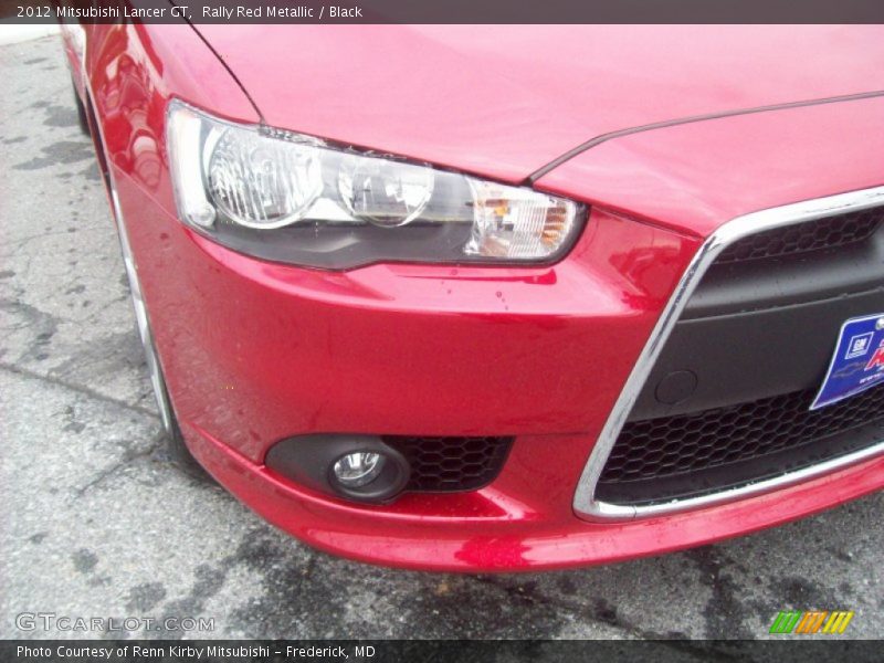 Rally Red Metallic / Black 2012 Mitsubishi Lancer GT