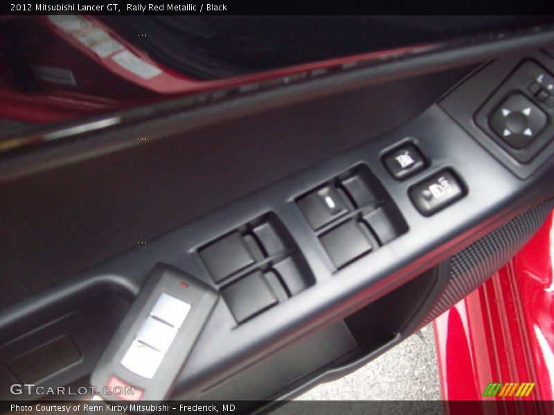 Rally Red Metallic / Black 2012 Mitsubishi Lancer GT